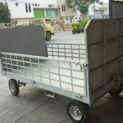 BAGGAGE CART WITHOUT ROOF